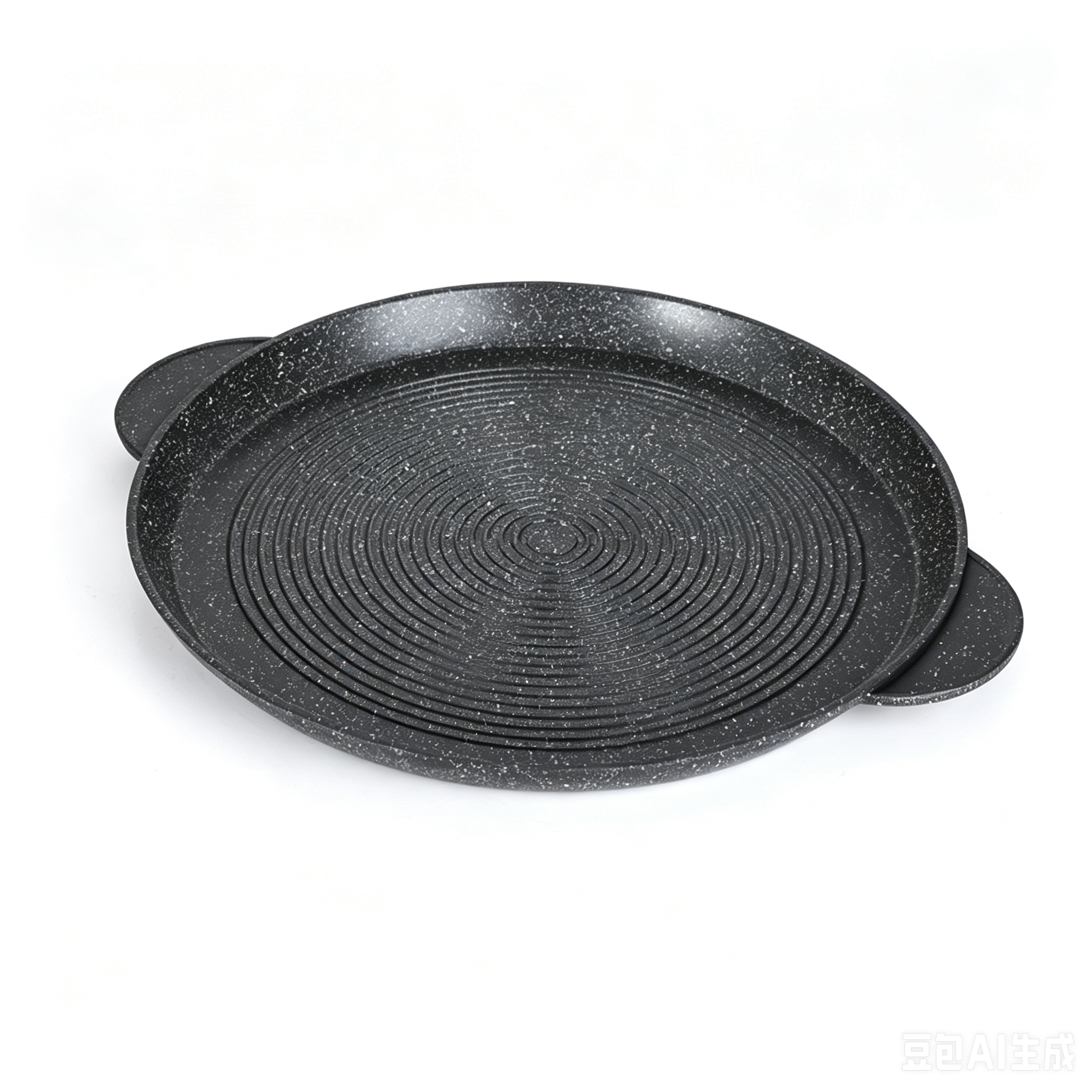 Circular baking tray