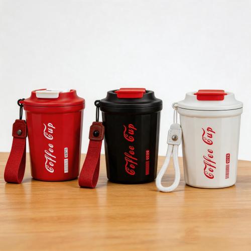 304 Stainless Steel Portable Coffee Tumbler (390ml)