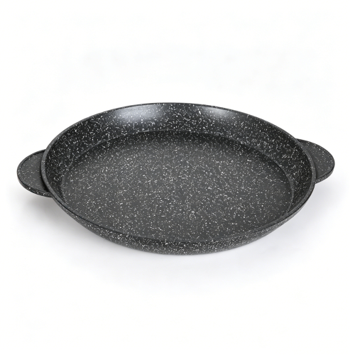 Circular baking tray