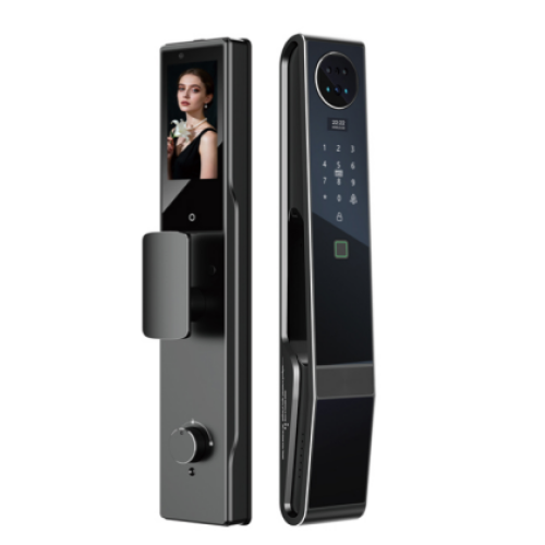 AS05 (85-hole spacing) 3D facial recognition visual intercom fully automatic smart lock
