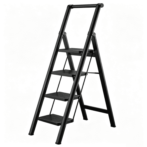 F4 Iron Ladder with Handrails