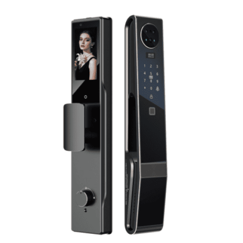 AS05 (85-hole spacing) 3D facial recognition visual intercom fully automatic smart lock